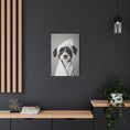 Load image into Gallery viewer, Custom Dog ArtAussiedoodle Bathroom Canvas – Luxurious Bath Decor for Dog Lovers