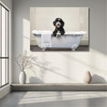 Load image into Gallery viewer, Custom Dog ArtAustralian Doodle Dog Bathtub Art | Personalized Dog Portrait