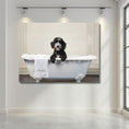 Load image into Gallery viewer, Custom Dog ArtAustralian Doodle Dog Bathtub Art | Personalized Dog Portrait