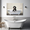 Load image into Gallery viewer, Custom Dog ArtAustralian Doodle Dog Bathtub Art | Personalized Dog Portrait