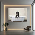 Load image into Gallery viewer, Custom Dog ArtAustralian Doodle Dog Bathtub Art | Personalized Dog Portrait