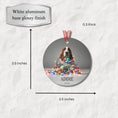 Load image into Gallery viewer, Custom Dog ArtBasset Hound Christmas Ornament | Personalized