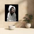 Load image into Gallery viewer, Custom Dog ArtBlack Goldendoodle Spa Canvas Wall Art - Pampered Pup Bathroom Decor