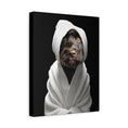 Load image into Gallery viewer, Custom Dog ArtBlack Goldendoodle Spa Canvas Wall Art - Pampered Pup Bathroom Decor