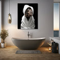 Load image into Gallery viewer, Custom Dog ArtBlack Goldendoodle Spa Canvas Wall Art - Pampered Pup Bathroom Decor