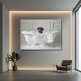 Load image into Gallery viewer, Custom Dog ArtBlack Lab Bathtime Bliss: Pampered Pup Art Print