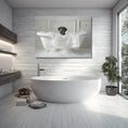 Load image into Gallery viewer, Custom Dog ArtBlack Lab Bathtime Bliss: Pampered Pup Art Print