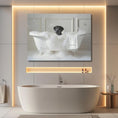 Load image into Gallery viewer, Custom Dog ArtBlack Lab Bathtime Bliss: Pampered Pup Art Print