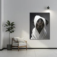 Load image into Gallery viewer, Custom Dog ArtBlack Lab Wall Art - Dog Bathroom Decor