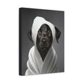 Load image into Gallery viewer, Custom Dog ArtBlack Lab Wall Art - Dog Bathroom Decor