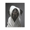 Load image into Gallery viewer, Custom Dog ArtBlack Lab Wall Art - Dog Bathroom Decor