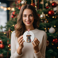 Load image into Gallery viewer, Custom Dog ArtBoxer Dog Christmas Ornament | Personalized