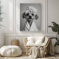 Load image into Gallery viewer, Custom Dog ArtCavapoo Bathroom Canvas – Luxurious Bath Decor for Dog Lovers