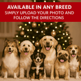 Load image into Gallery viewer, Custom Dog ArtCavapoo Christmas Ornament | Personalized
