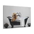 Load image into Gallery viewer, Custom Dog ArtCustom Dog in Bathtub Art | Pet Portrait