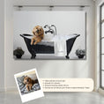 Load image into Gallery viewer, Custom Dog ArtCustom Dog in Bathtub Art | Pet Portrait