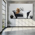 Load image into Gallery viewer, Custom Dog ArtCustom Dog in Bathtub Art | Pet Portrait