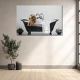 Load image into Gallery viewer, Custom Dog ArtCustom Dog in Bathtub Art | Pet Portrait