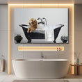 Load image into Gallery viewer, Custom Dog ArtCustom Dog in Bathtub Art | Pet Portrait