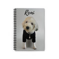 Load image into Gallery viewer, Custom Dog ArtCustom Dog Portrait Spiral Notebook