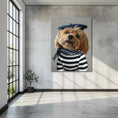 Load image into Gallery viewer, Custom Dog ArtCustom Parisian Dog Portrait - Personalized Pet Art in Elegant Beret