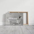 Load image into Gallery viewer, Custom Dog ArtCustom Pet Portrait - Your Dog in a Fun Bubble Bath Canvas | Personalized Pet Artwork