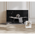 Load image into Gallery viewer, Custom Dog ArtCustom Pet Portriat featuring your Pet in a Dog Bubble Bath Canvas – Adorable Personalized Pet Art