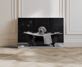 Load image into Gallery viewer, Custom Dog ArtCustom Pet Portriat featuring your Pet in a Dog Bubble Bath Canvas – Adorable Personalized Pet Art