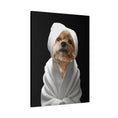 Load image into Gallery viewer, Custom Dog ArtDog Portrait Canvas Wall Art