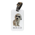 Load image into Gallery viewer, Custom Dog ArtDog Portrait Luggage Tag, Personalize with Photo and Name