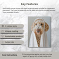 Load image into Gallery viewer, Custom Dog ArtGoldedoodle Spa Canvas Wall Art - Pampered Pup Bathroom Decor