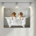 Load image into Gallery viewer, Custom Dog ArtGolden Retrievers in Bubble Bath Art - Personalized Golden Retriever Bath Print on Canvas