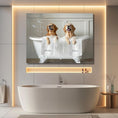 Load image into Gallery viewer, Custom Dog ArtGolden Retrievers in Bubble Bath Art - Personalized Golden Retriever Bath Print on Canvas