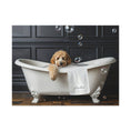 Load image into Gallery viewer, Custom Dog Art Goldendoodle Bath Art | Personalized Goldendoodle Gift | CustomDogArt.com | 2024