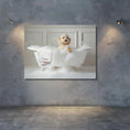 Load image into Gallery viewer, Custom Dog ArtGoldendoodle Bathtub Art - Personalized Dog Bath Art
