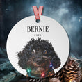Load image into Gallery viewer, Custom Dog ArtGoldendoodle Christmas Ornament | Personalized
