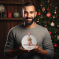 Load image into Gallery viewer, Custom Dog ArtGoldendoodle Christmas Ornament | Personalized