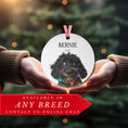 Load image into Gallery viewer, Custom Dog ArtGoldendoodle Christmas Ornament | Personalized
