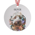 Load image into Gallery viewer, Custom Dog ArtGoldendoodle Christmas Ornament | Personalized