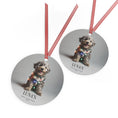 Load image into Gallery viewer, Custom Dog ArtGoldendoodle Puppy Christmas Ornament | Personalized