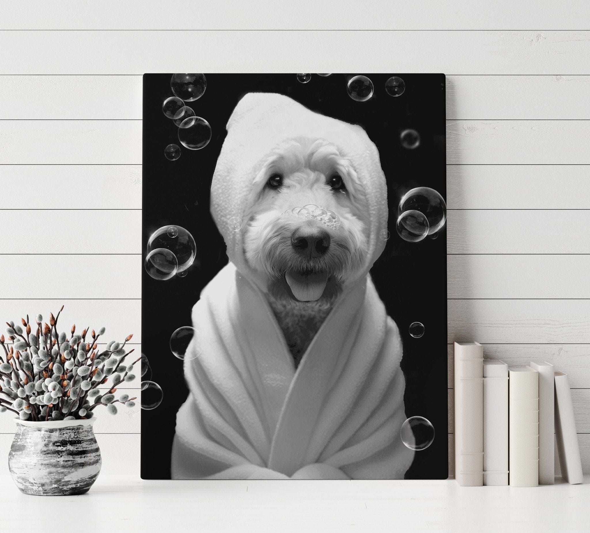 Art Cutest Goldendoodle Golden Doodle Dog Goldendoodle Golden