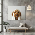 Load image into Gallery viewer, Custom Dog ArtLabradoodle Bath Art - Personalized Dog Bath Art