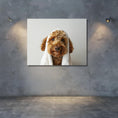Load image into Gallery viewer, Custom Dog ArtLabradoodle Bath Art - Personalized Dog Bath Art