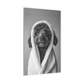 Load image into Gallery viewer, Custom Dog ArtLabradoodle Bathroom Canvas – Luxurious Bath Decor for Dog Lovers