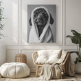 Load image into Gallery viewer, Custom Dog ArtLabradoodle Bathroom Canvas – Luxurious Bath Decor for Dog Lovers