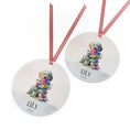 Load image into Gallery viewer, Custom Dog ArtLabradoodle Christmas Ornament | Personalized