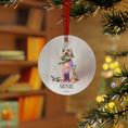 Load image into Gallery viewer, Custom Dog ArtLabradoodle Christmas Ornament | Personalized
