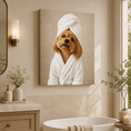 Load image into Gallery viewer, Custom Dog ArtLuxury Custom Dog Spa Portrait – Personalized Dog Art From Your Photo