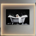 Load image into Gallery viewer, Custom Dog ArtMaltese Bathtub Art - Personalized Dog Bath Art