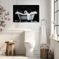 Load image into Gallery viewer, Custom Dog ArtMaltese Bathtub Art - Personalized Dog Bath Art